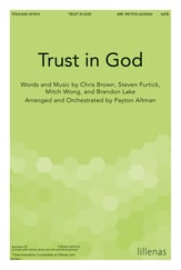 Trust in God SATB choral sheet music cover